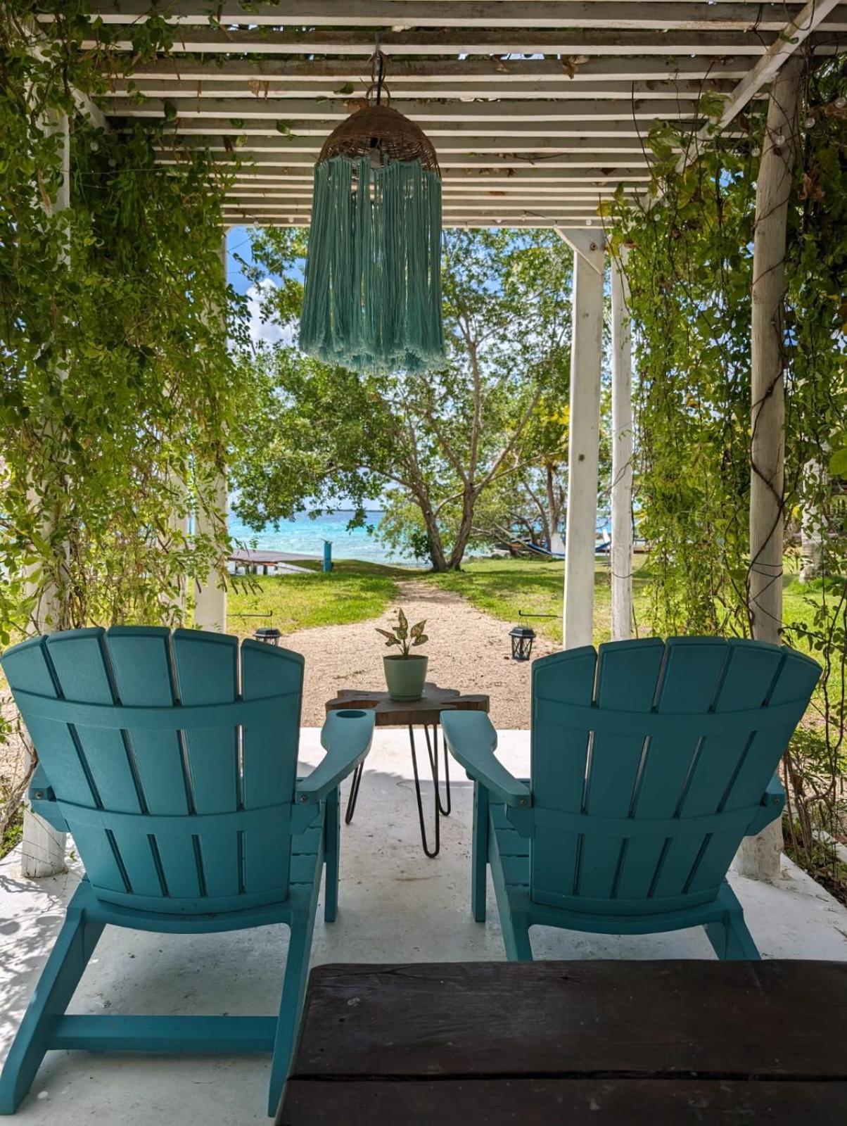 Cabana Con Muelle Privado En La Laguna De Бакалар Экстерьер фото